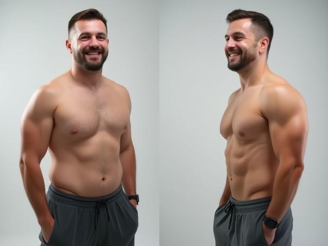 Pre i posle transformacija Marka, 39, koji je izgubio 18kg.