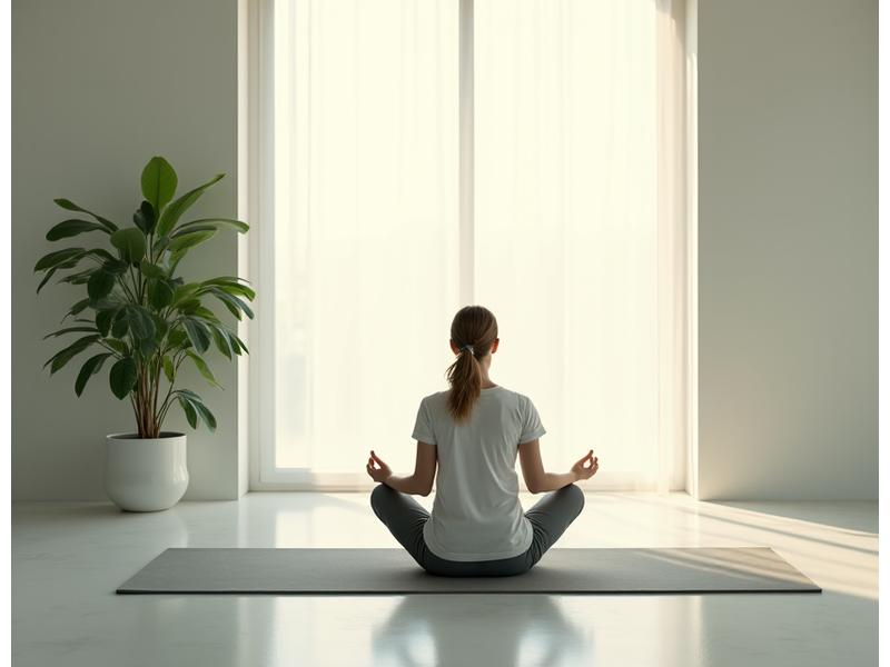 Osoba praktikuje meditaciju u mirnom prirodnom okruženju, simbolizujući mentalno blagostanje.